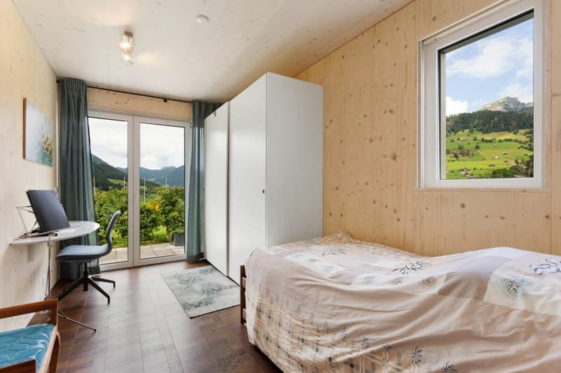 3.5-room single-family house with unobstructable mountain view in Unterwasser (4)