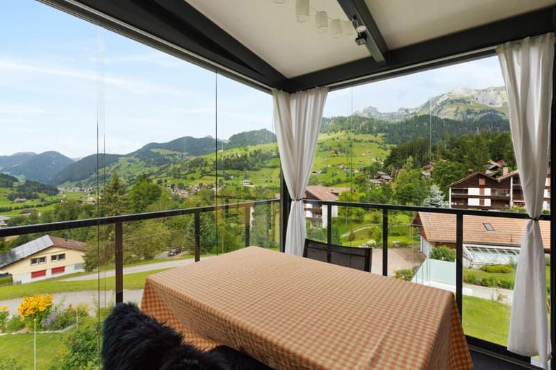3.5-room single-family house with unobstructable mountain view in Unterwasser (11)