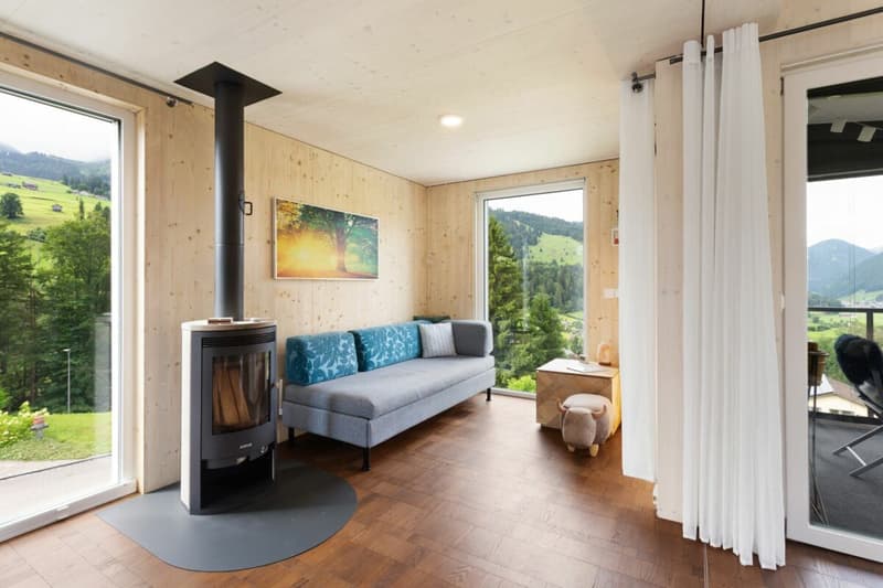 3.5-room single-family house with unobstructable mountain view in Unterwasser (8)