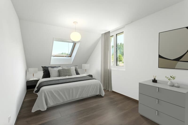 Move in and feel good - Stylish 5.5-room attic apartment (5)