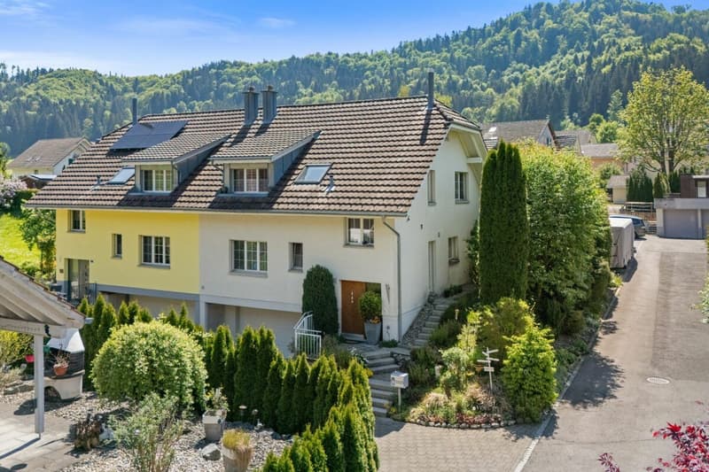 Well-maintained semi-detached house with garden idyll (2)
