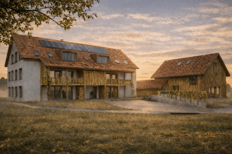 Progetto di costruzione nuova "Grünblick Buch" - Vita moderna in una location idilliaca (1)