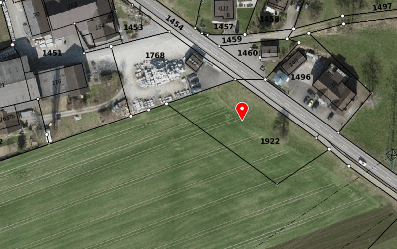 Panoramic view of Affeltrangen - new, detached 5.5-room single-family home (5)