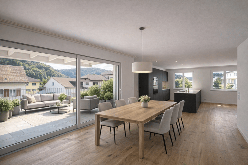 La tua nuova casa a Balterswil - Vivere in modo idilliaco con comfort, qualità e costruzione sostenibile (1)