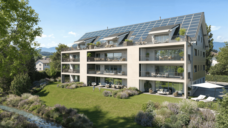 Topmoderne 3.5-Zimmerwohnung im Obergeschoss (2)