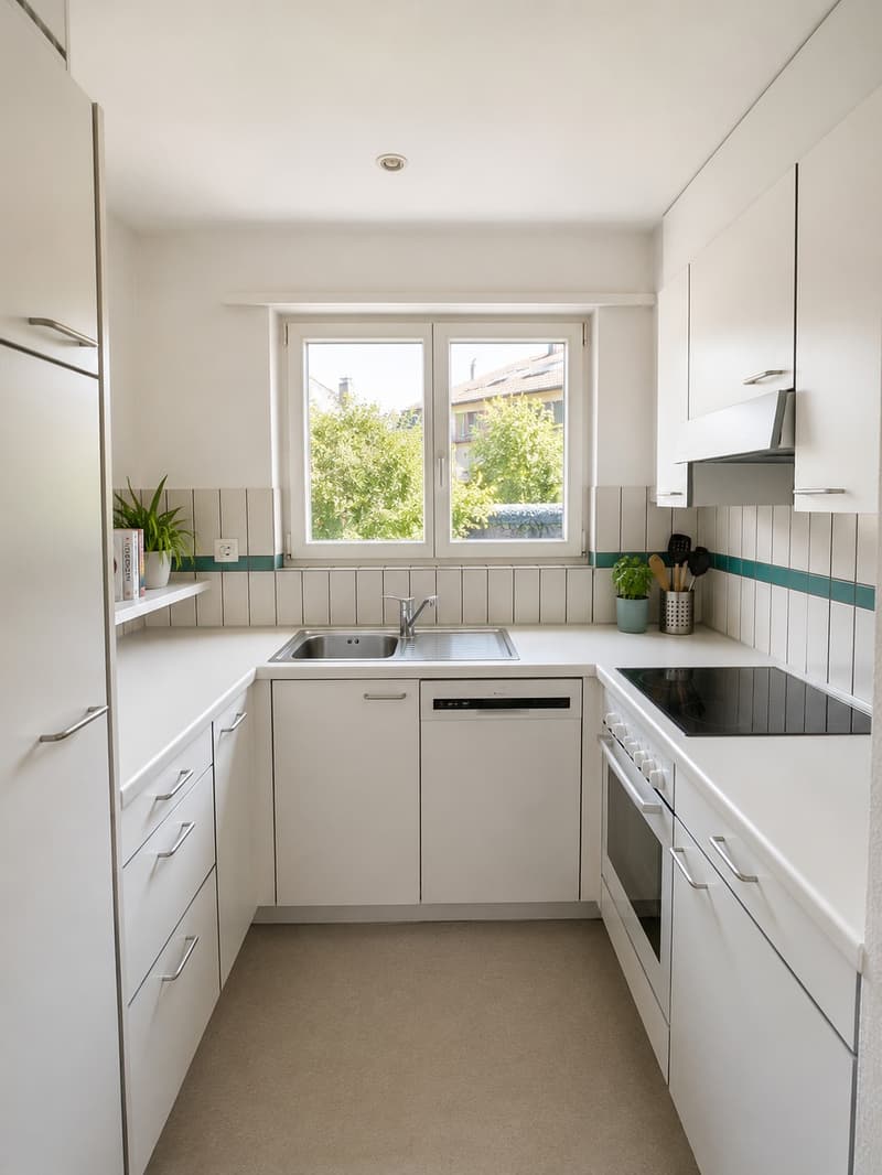 Modern 2-room apartment in a prime location in Zurich's district 5 (7)