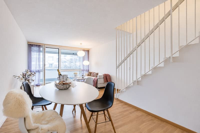 Bright temporary maisonette apartment with special living comfort in Bellach (4)