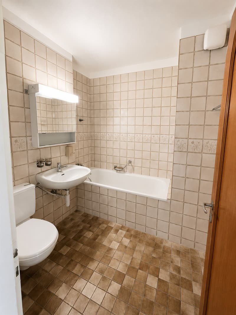 Zentrale 1-Zimmer-Wohnung mit guter Anbindung  befristet bis 30.09.2027 (3)