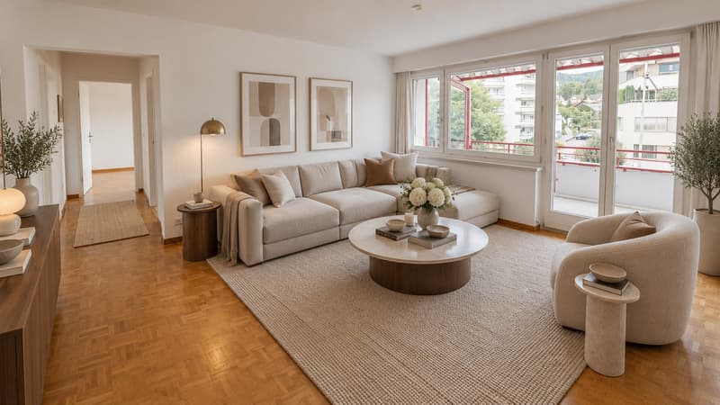 Helle 4-Zimmer-Wohnung im 2. OG ruhig wohnen in Uetikon am See | BEFRISTET (1)