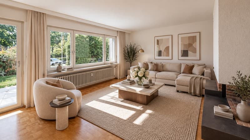 Helle 4-Zimmer-Wohnung im EG ruhig wohnen in Herrliberg | BEFRISTET (1)