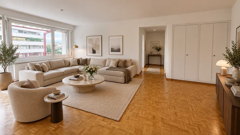 Helle 3-Zimmer-Wohnung im 2. OG ruhig wohnen in Uetikon am See | BEFRISTET (1)