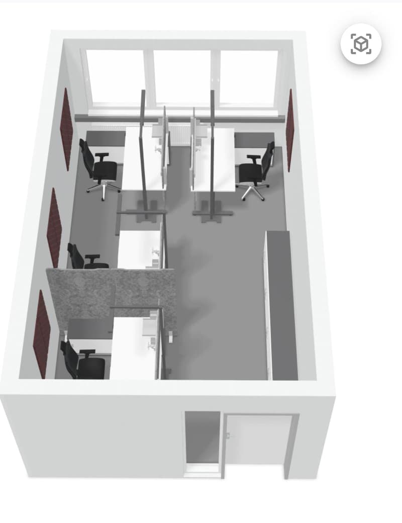 🏢 Spazio di coworking moderno | 899 CHF/mese | Chamerstrasse 176 Zug | Disponibile ora (4)