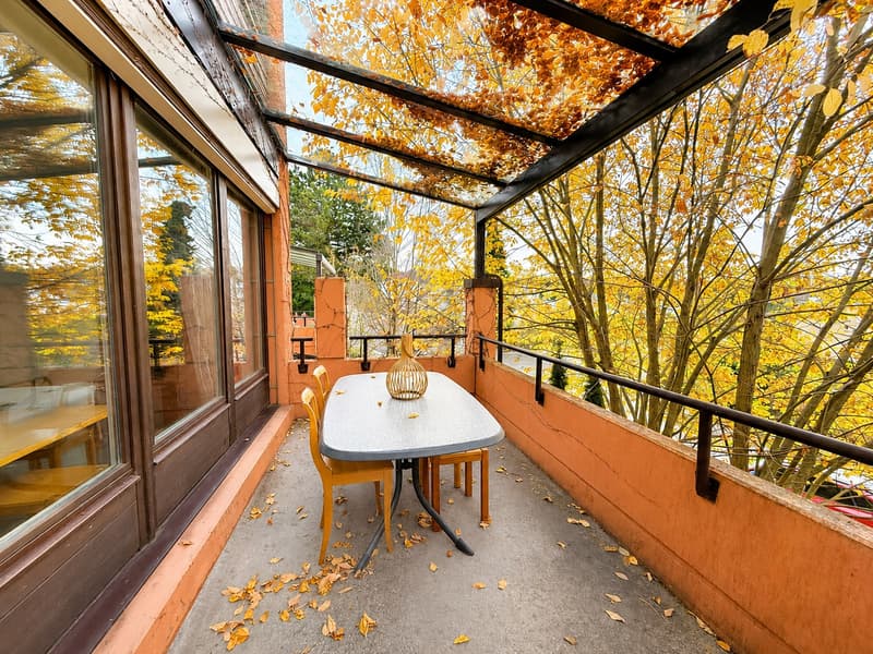 🌿 Studio Moderne Lumineux avec Balcon & Accès au Jardin | Minutes de Zürich HB (13)