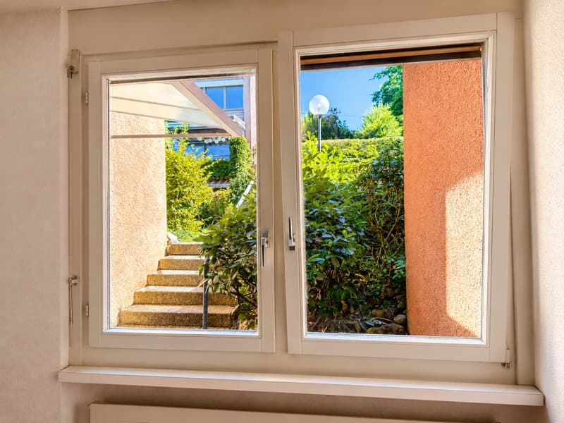🌿 Studio Moderne Lumineux avec Balcon & Accès au Jardin | Minutes de Zürich HB (17)