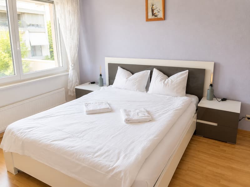 🏡  Furnished 2.5-Room Apartment Seebacherstrasse 64, Zürich Seebach 2nd Floor Left (5)
