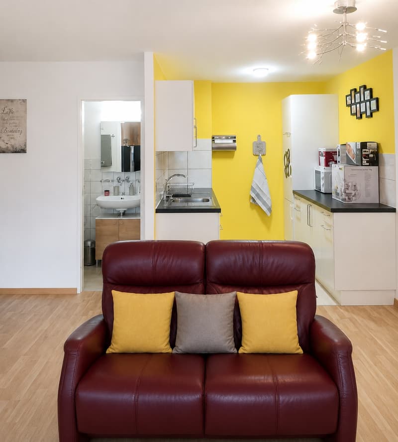 🏡  Furnished 2.5-Room Apartment Seebacherstrasse 64, Zürich Seebach 2nd Floor Left (3)