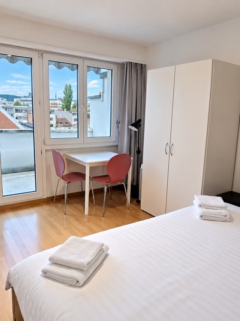 🏡 Fully Furnished 2.5-Room Apartment for Rent – Riehenring 143, 4058 Basel (9)