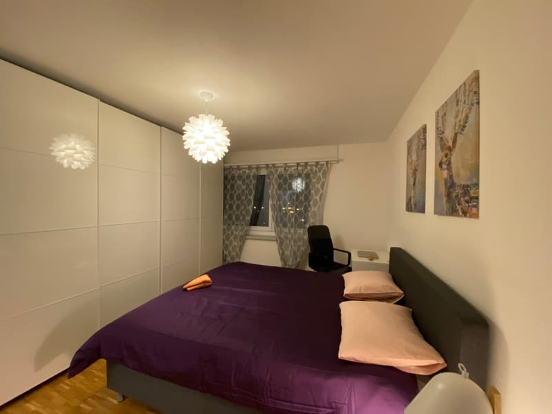 🌇 Fully Furnished 2.5-Room Apartment in Opfikon | Short-Term Rental | Balcony | Private Laundry (7)