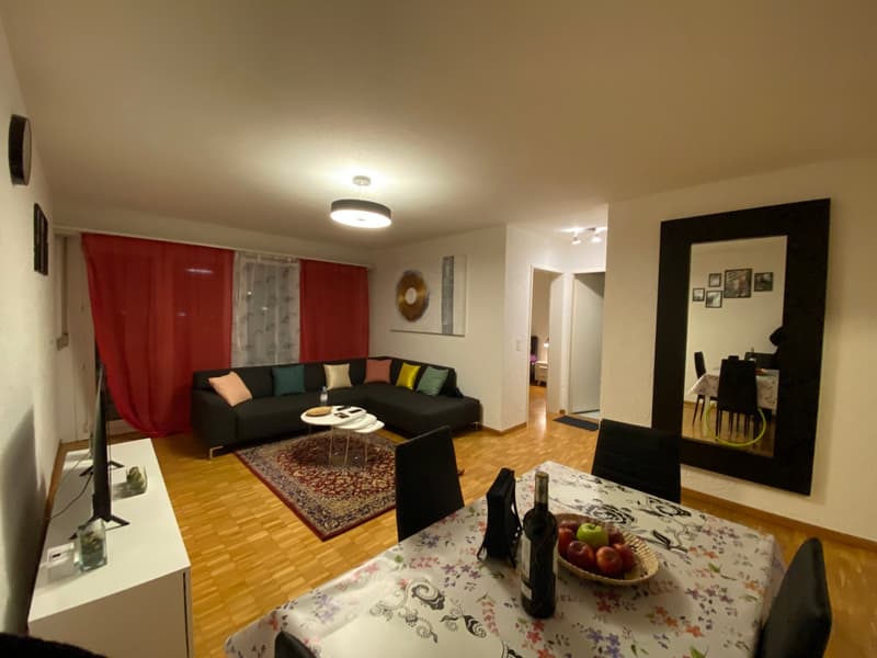 🌇 Fully Furnished 2.5-Room Apartment in Opfikon | Short-Term Rental | Balcony | Private Laundry (3)