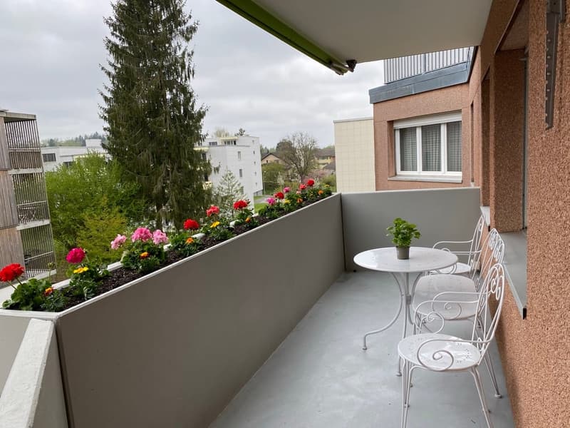 💎 Elegant Furnished 4.5-Room Home with a Beautiful Balcony in Seebach (28)