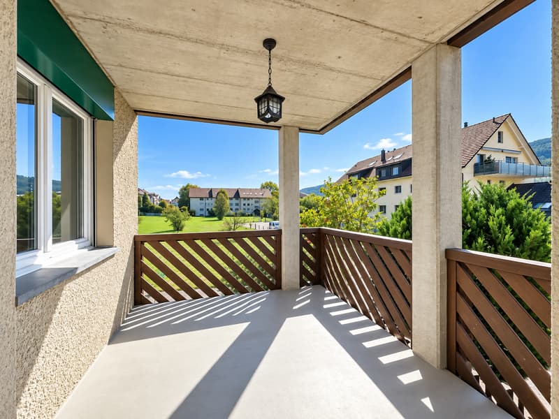 Helle 4.5-Zimmer-Wohnung mit Balkon in ruhiger Lage – Oberweningen (3)