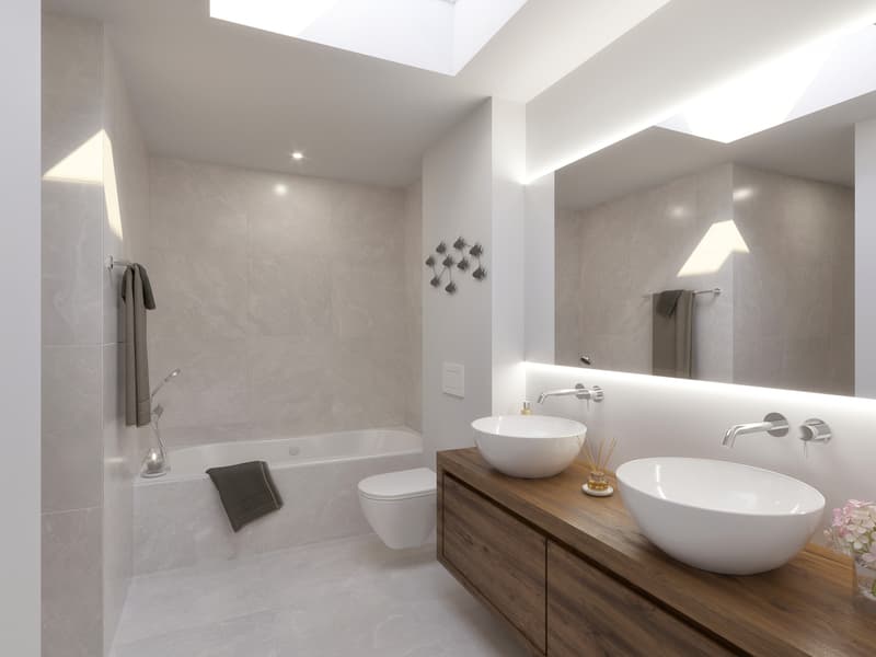en-suite-Badezimmer