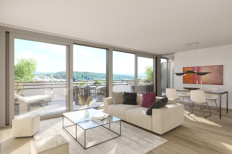 High-quality 2.5-room owner-occupied apartment on the ground floor with its own garden! (2)