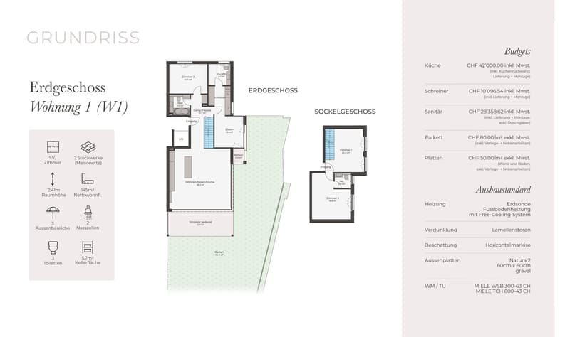 Exklusive 5.5-Zimmer-Maisonette mit 162m2 Garten in Ettingen (6)