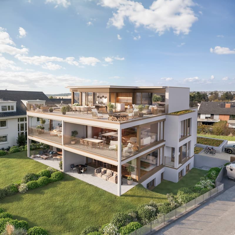 Appartamento nuovo di alta qualità con balcone sud-ovest e attrezzature moderne in una posizione tranquilla (2)