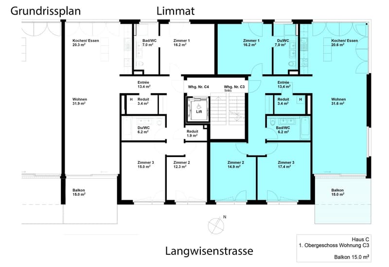 Living directly on the recreation area - Limmat in front of the door! (16)
