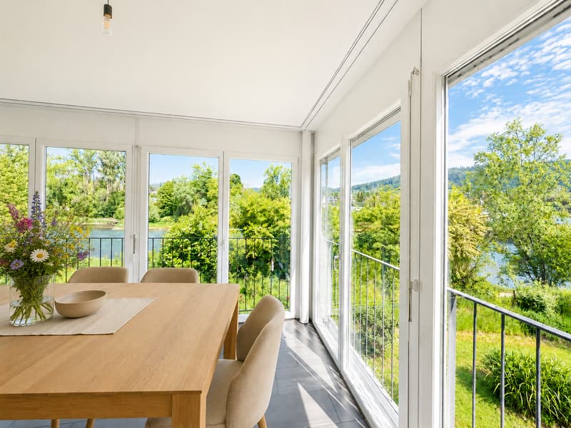 Living directly on the recreation area - Limmat in front of the door! (3)