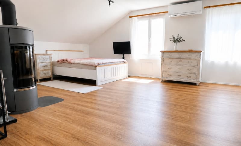 Casa unifamiliare affascinante con ampi dintorni, casetta da giardino e garage, in una posizione tranquilla a Niederlenz (9)
