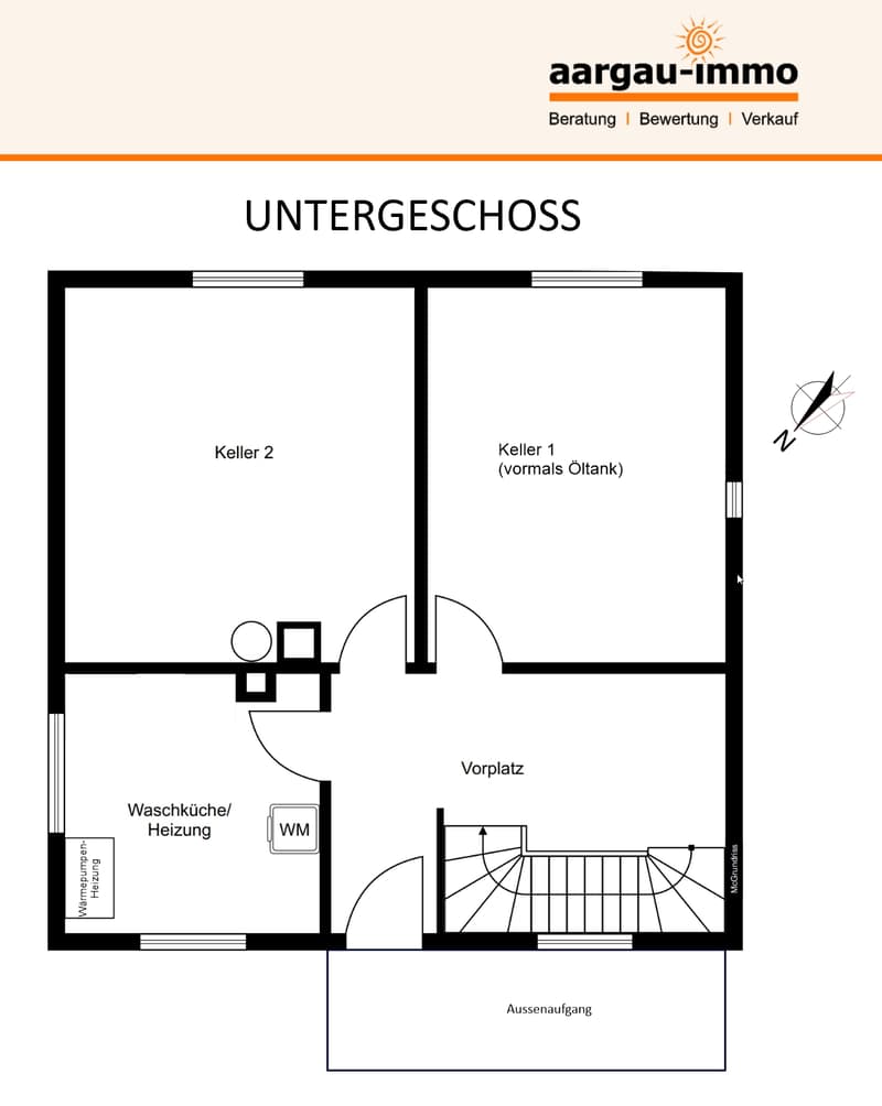 Maison unifamiliale climatisée avec grand environnement, maison de jardin et garage, dans un endroit calme à Niederlenz (21)