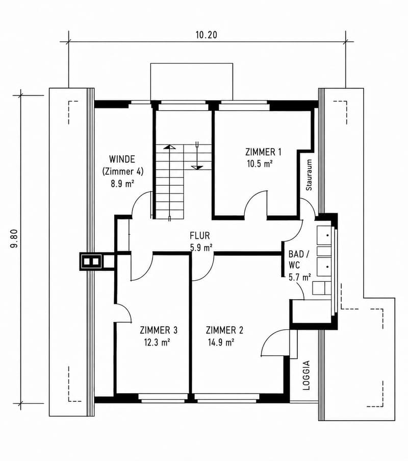 Freistehendes Einfamilienhaus mit Swimmingpool (18)