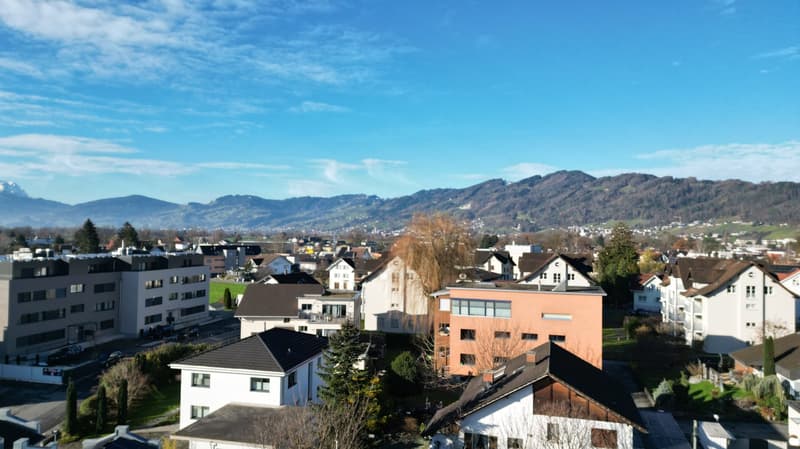 Dachterrasse, Balkon und 4.5 Zimmer mit Weitsicht (8)