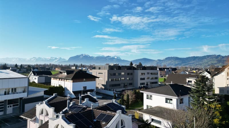 Dachterrasse, Balkon und 4.5 Zimmer mit Weitsicht (3)