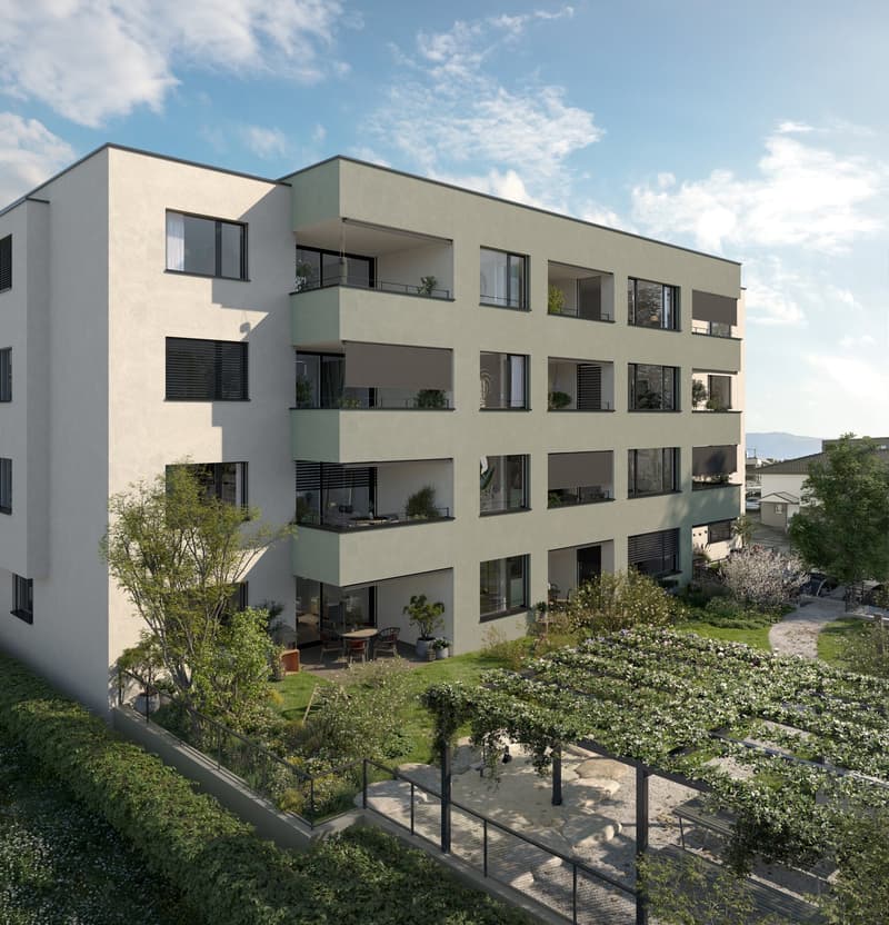 Dachterrasse, Balkon und 4.5 Zimmer mit Weitsicht (5)