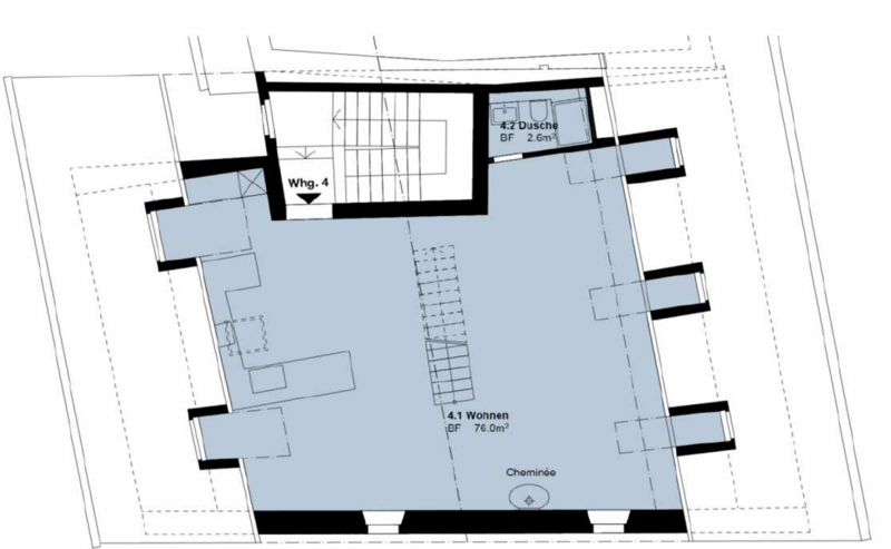 Le charme rencontre la modernité - Maisonnette sur deux étages avec cheminée (10)