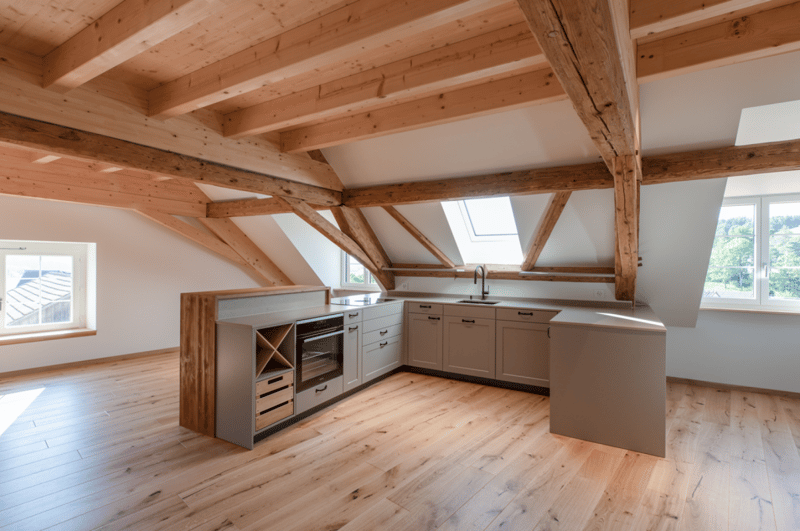 Le charme rencontre la modernité - Maisonnette sur deux étages avec cheminée (4)