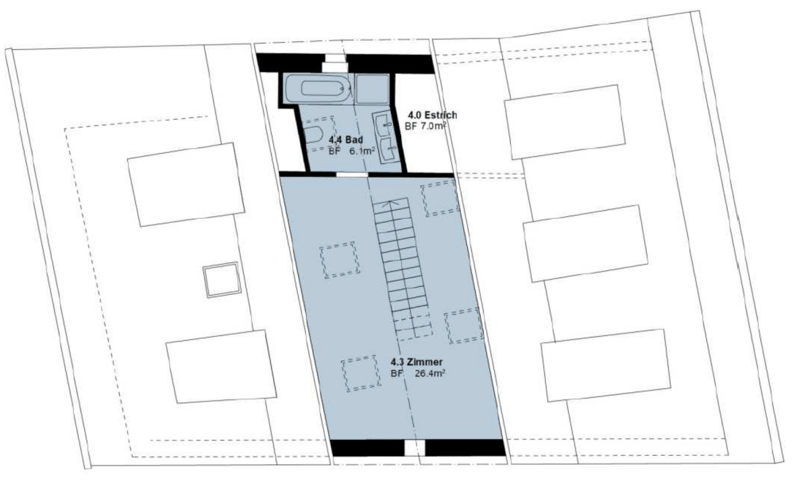 Le charme rencontre la modernité - Maisonnette sur deux étages avec cheminée (11)