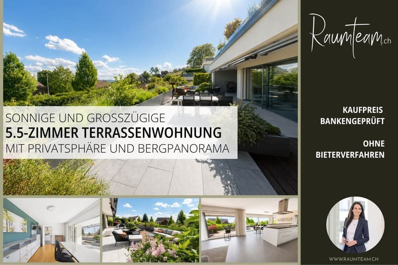 Traumhafte Terrassenwohnung in Herdern TG | www.raumteam.ch