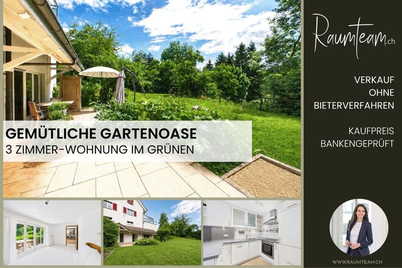 Gartenwohnung Fruthwilen www.raumteam.ch