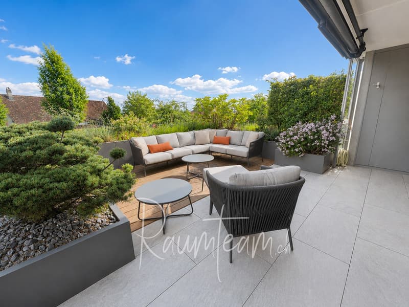 Terrassenwohnung in Herdern kaufen www.raumteam.ch