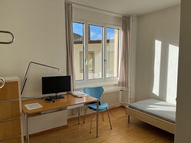 Zimmer mit eigener Dusche/WC, gemeinsame Nutzung von Küche und Essraum (2)