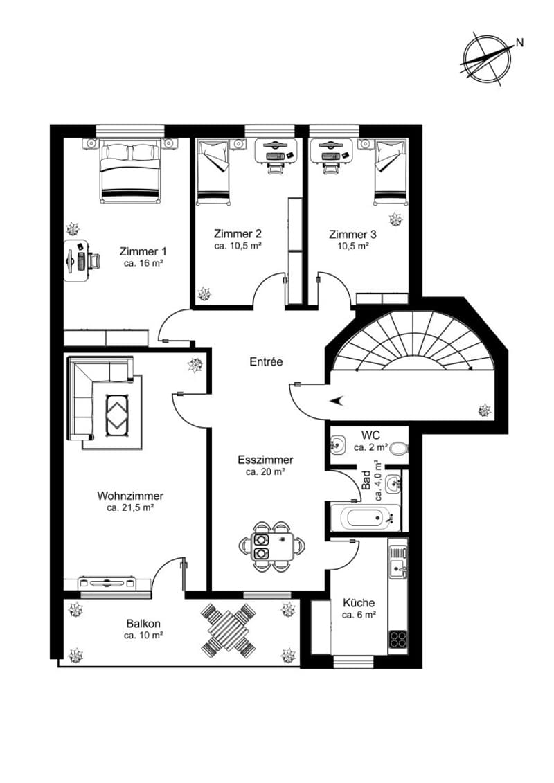 3Wohnung 1. OG