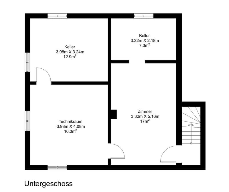 Grundriss UG
