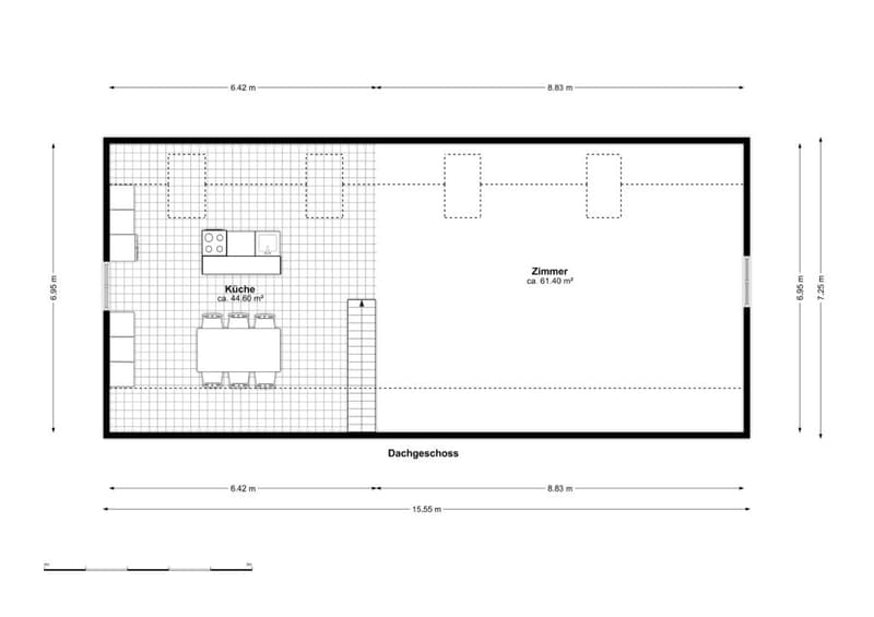 Wohnung Dachgeschoss