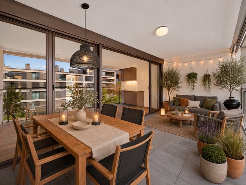 Balkon (virtuell inszeniert)