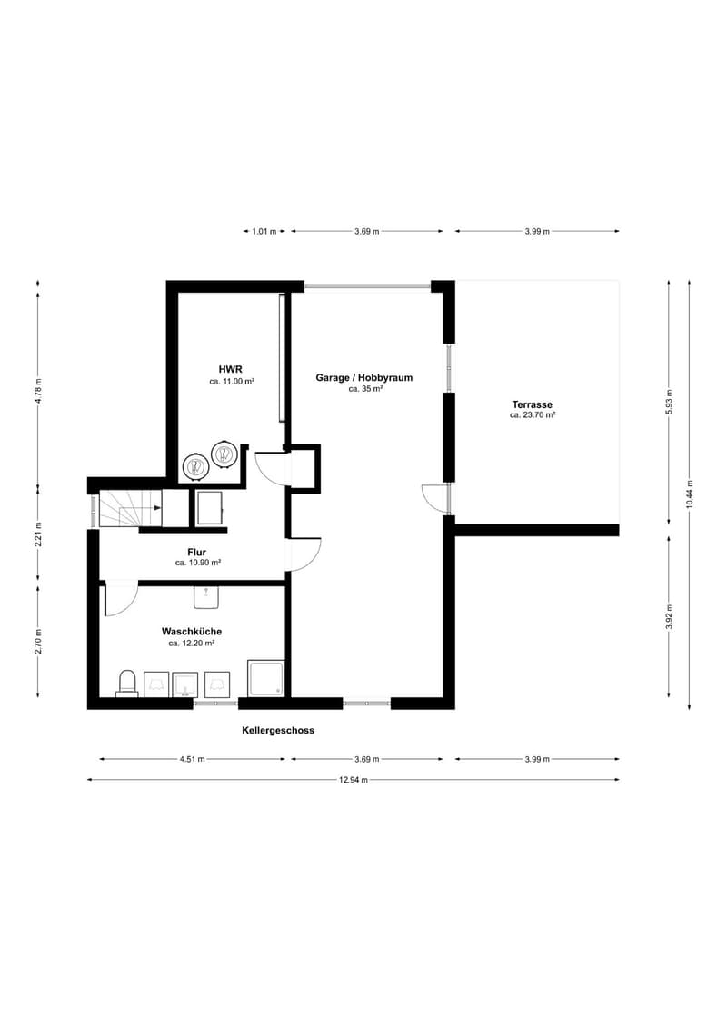 Grundriss UG