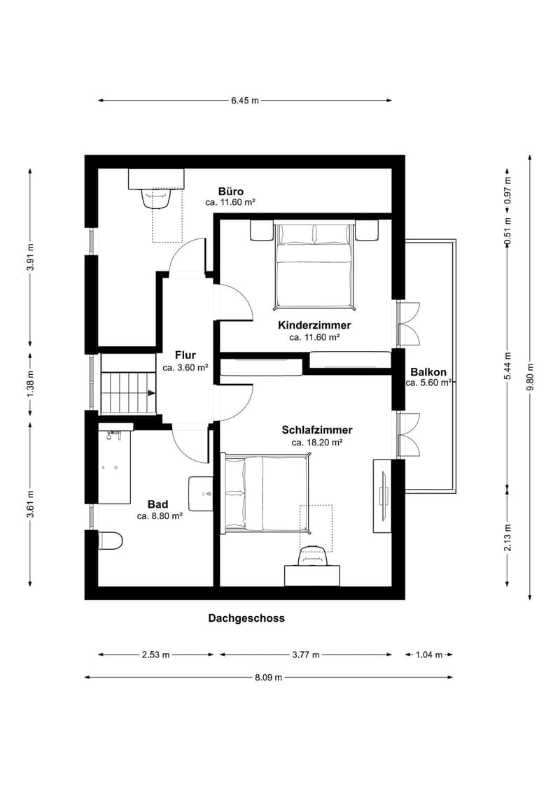 Grundriss OG